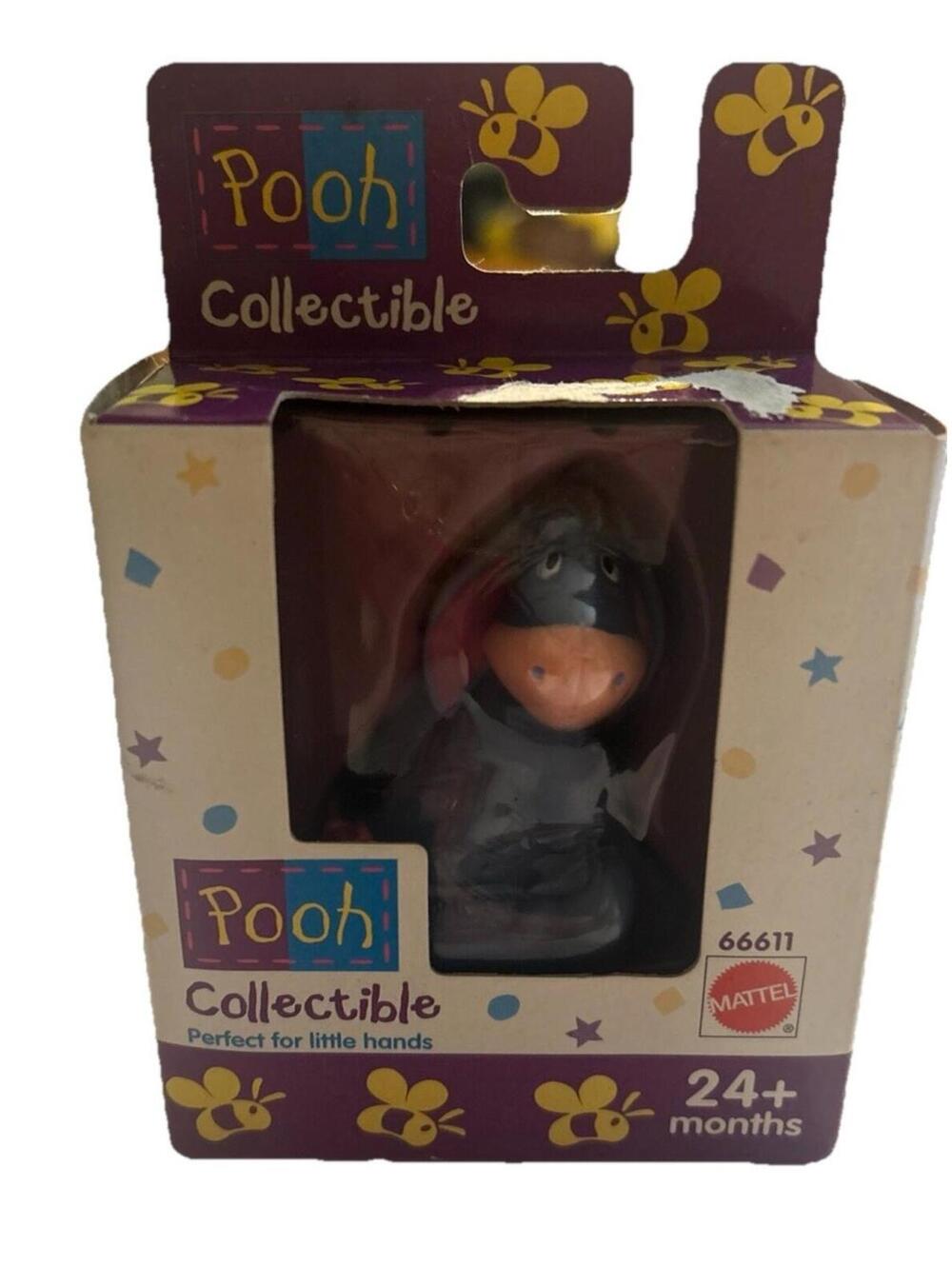 Vintage Disney Winnie The Pooh Eeyore Collectible Figure Mattel #66611 NIP